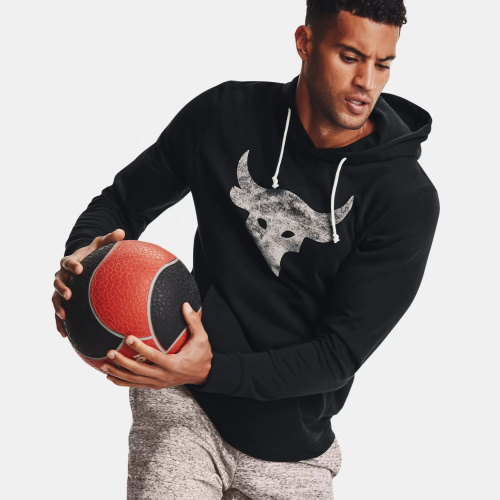 Hoodies - Under Armour Project Rock Terry Hoodie | Clothing 